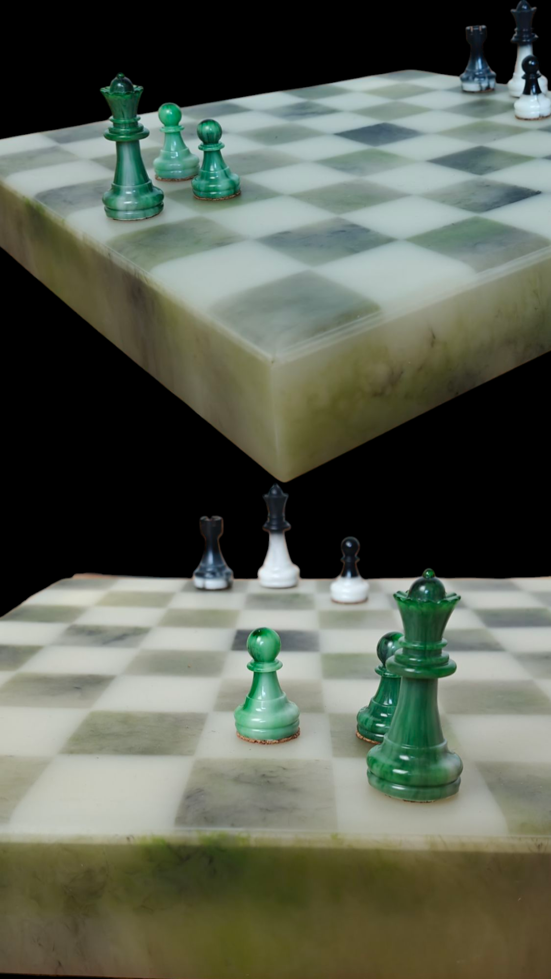1/1 Marbled resin Chess