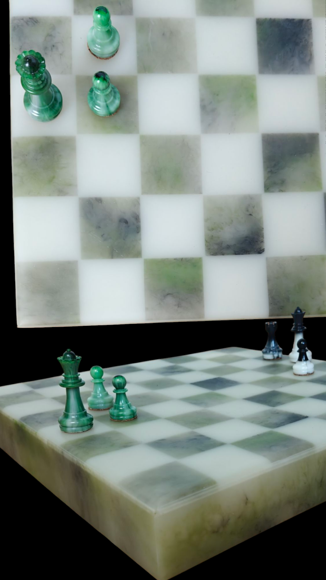 1/1 Marbled resin Chess