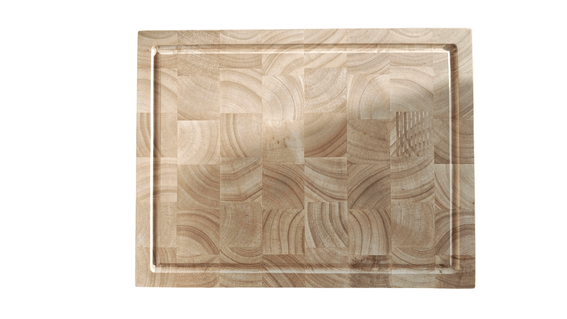 End-grain cutting board