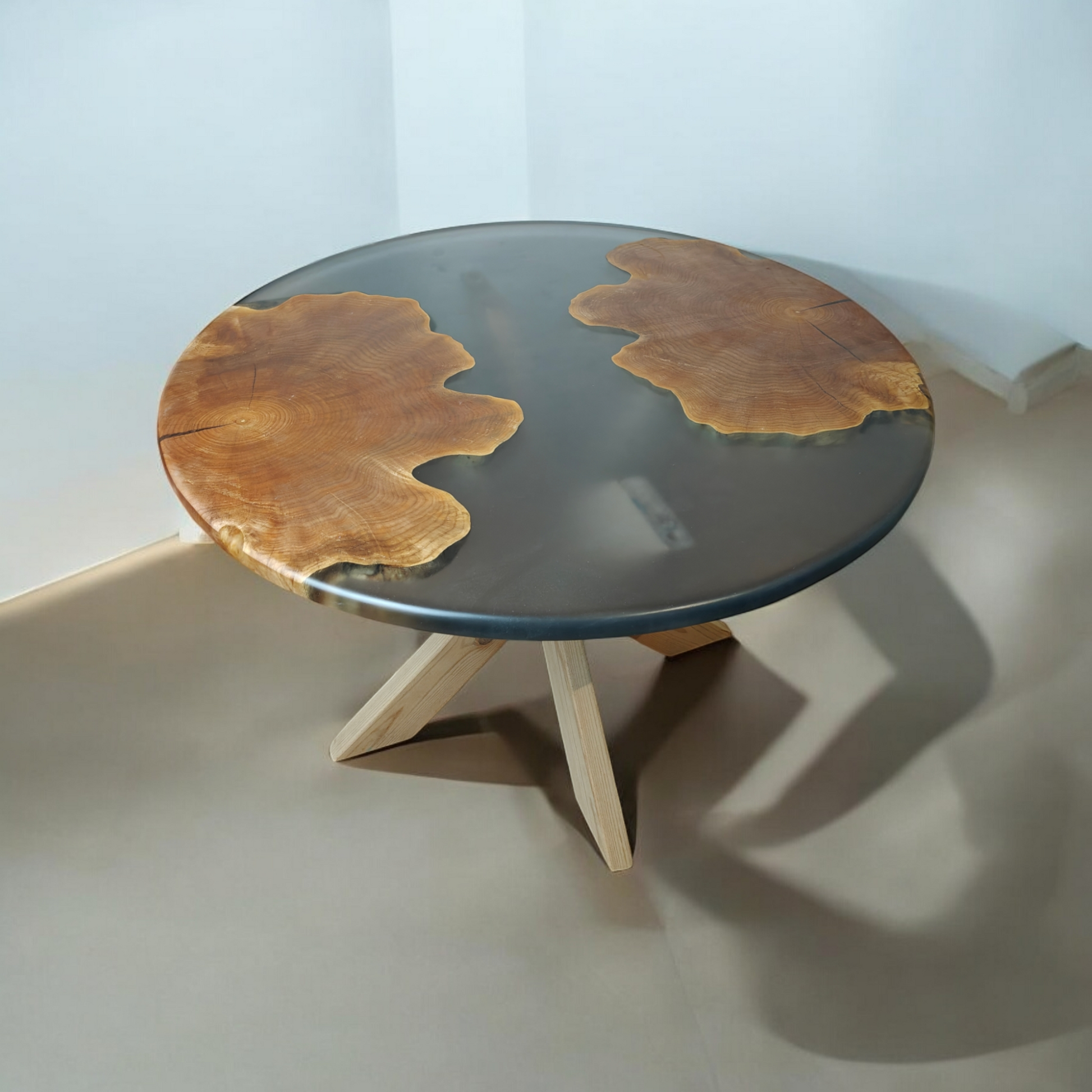 1/1 Maple Burl salontafel/wall-art