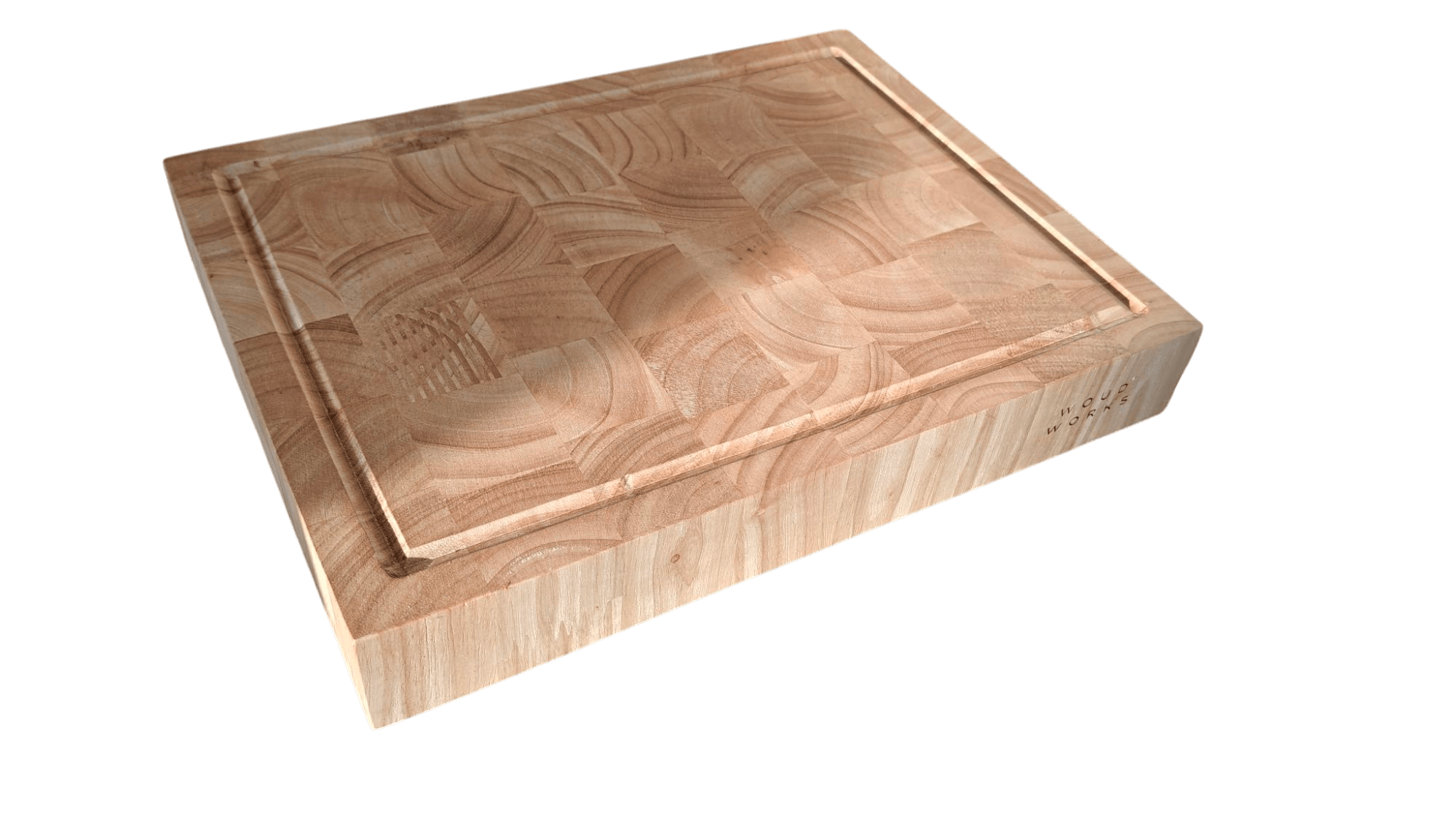 Planche à découper en bois de bout