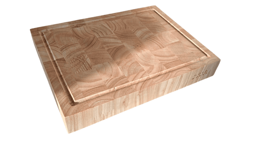 Planche à découper en bois de bout
