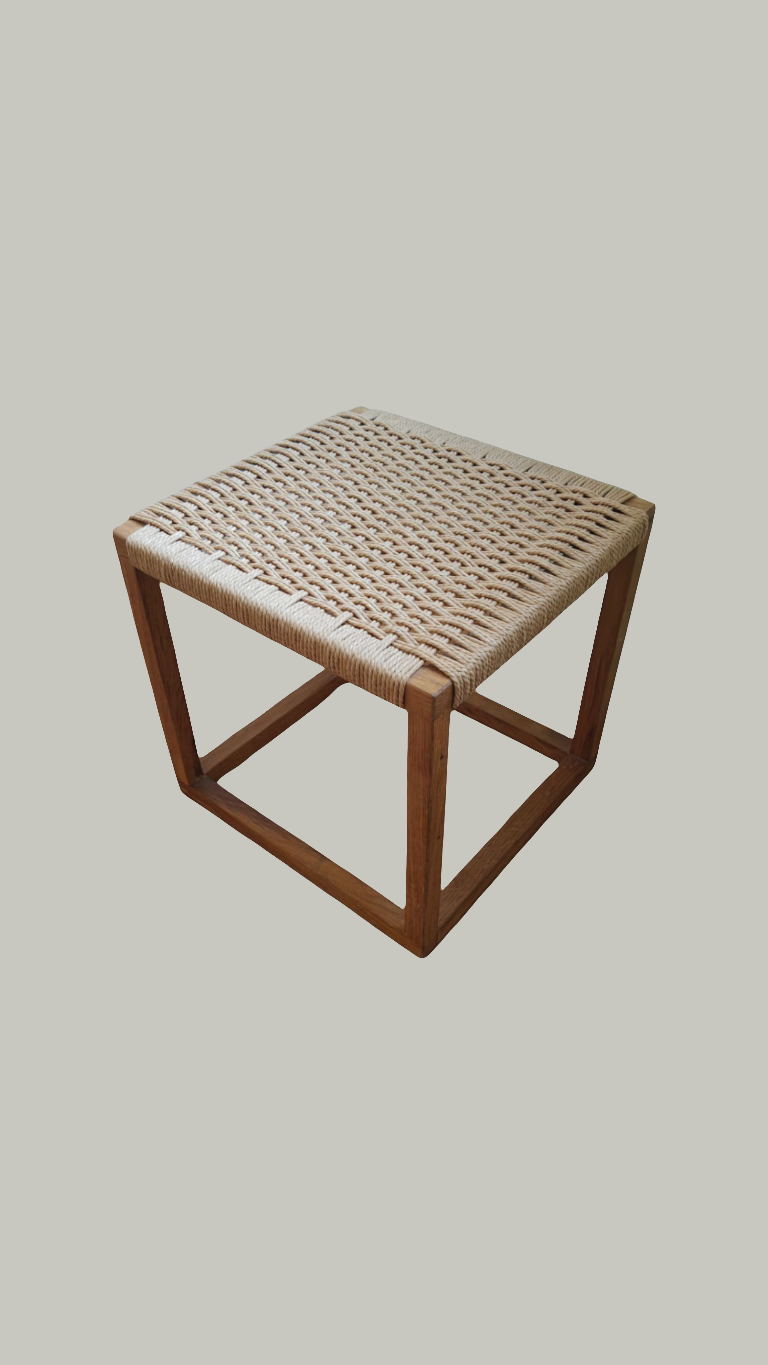 Handgewoven kruk